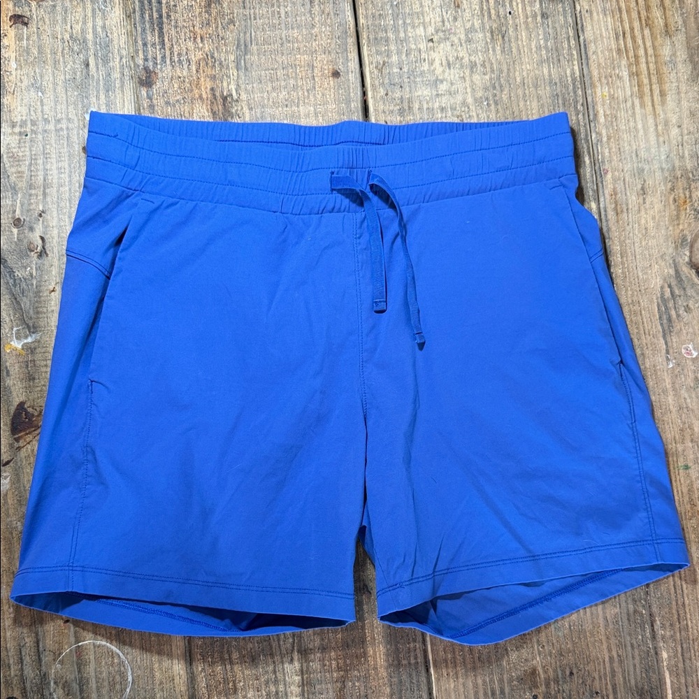 Tuff Athletics Women’s Blue Athletic Drawstring Shorts